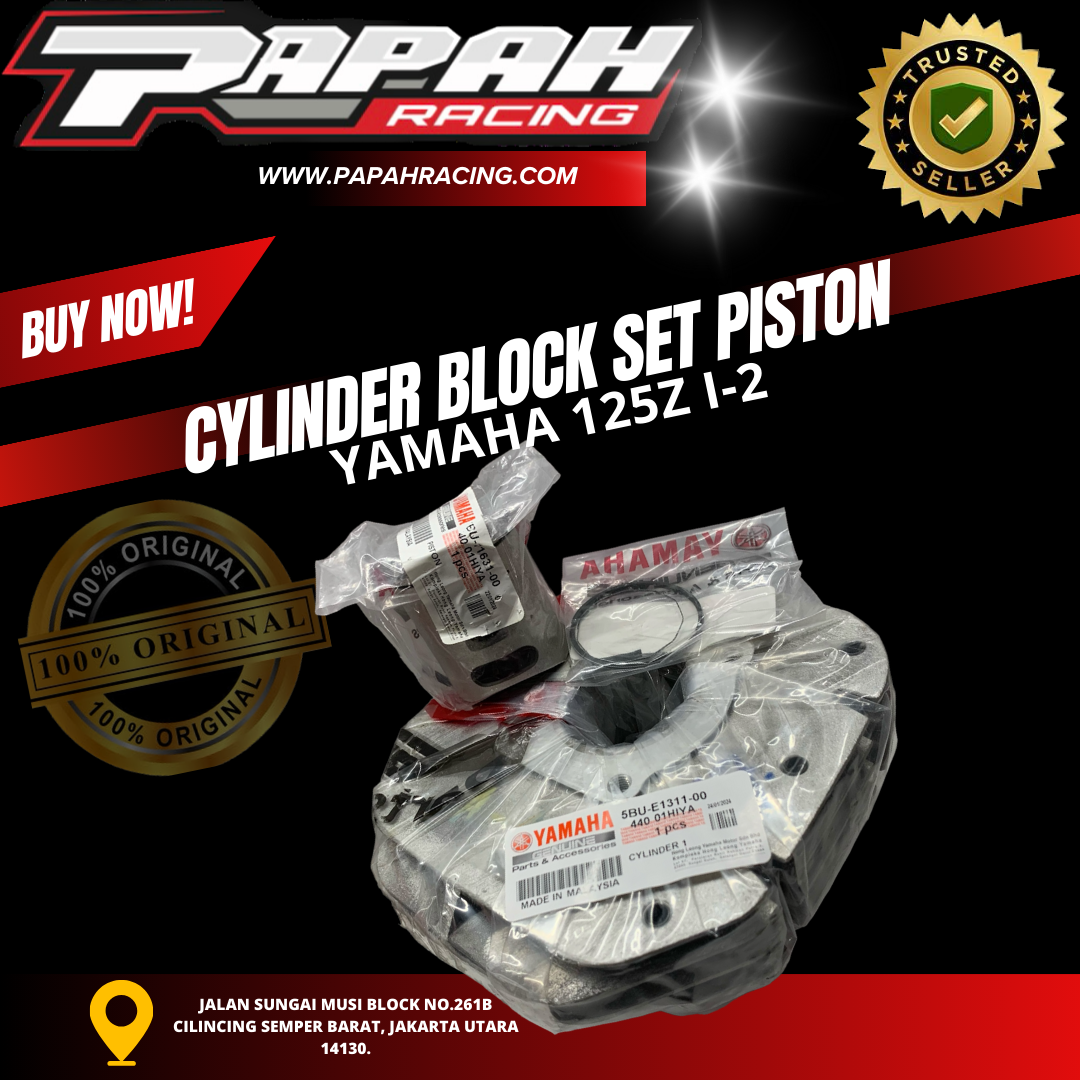 CYLINDER BLOCK BLOK YAMAHA 125Z I-2